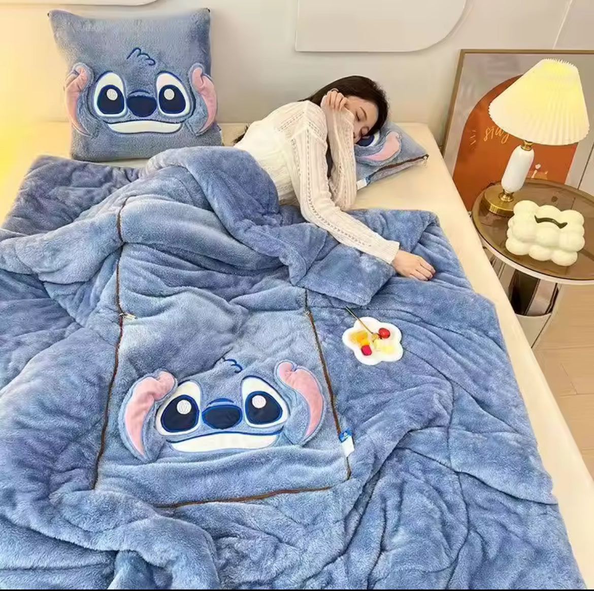 Stich Pillow Blanket