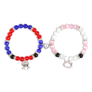 Spiderman-Hello Kitty Matching Bracelets